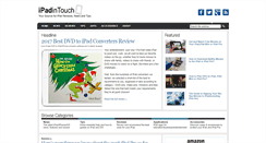 Desktop Screenshot of ipadintouch.com